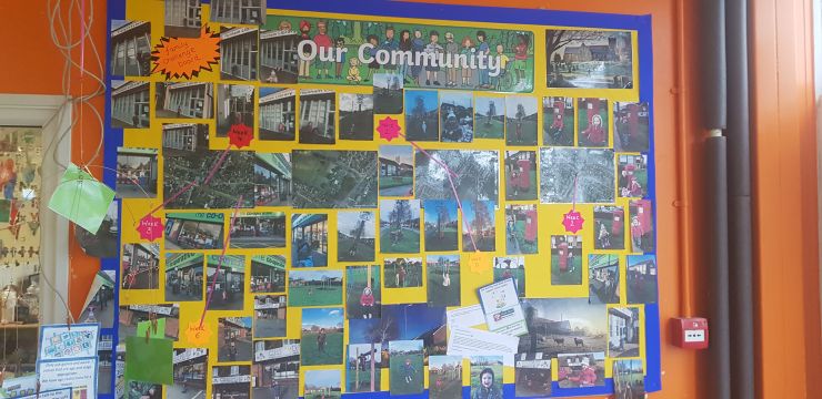 our community display photo